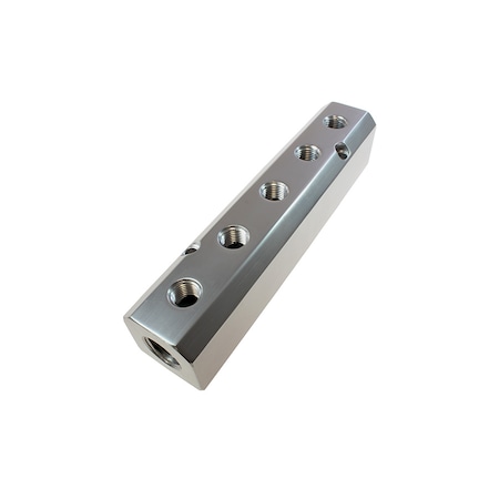 Coilhose Pneumatics 5 Port High Flow Manifold 1/2" In 1/4" Out 3054